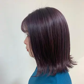 ミディアム カラー ヘアアレンジ 【Sweep】おじま のぞみのヘアスタイル