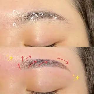 アイブロウ 荘司 渚紗のマツエク・マツパデザイン