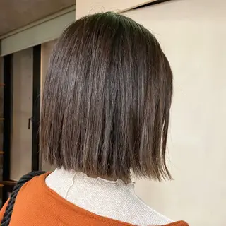 ショート ミニボブ/カット モデル/渋谷/ 宍戸のヘアスタイル