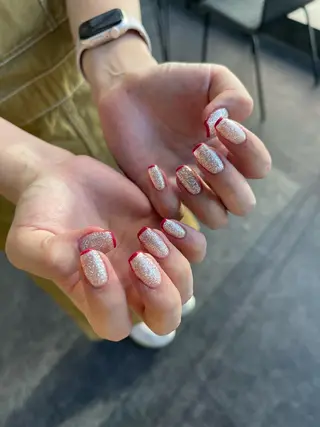 ネイル GRANDE大須 Cecil💜のネイルデザイン