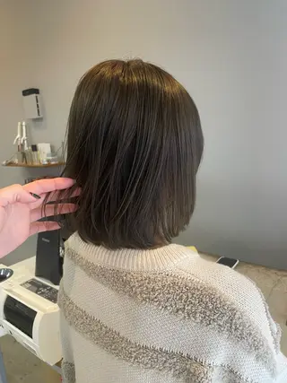 ミディアム カラー uno rioのヘアスタイル