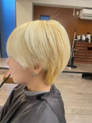 ショート カラー nalu新宿所属・🦋春山 さとみ🦋のヘアスタイル