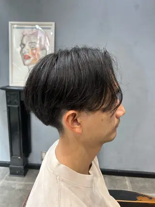 ショート メンズ メンズカット／パーマ 中 有晴のヘアスタイル