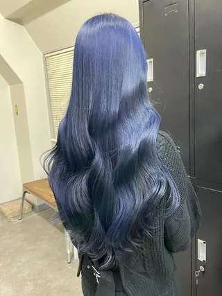 セミロング カラー パーマ ヘアアレンジ メンズ キッズ ネイル マツエク・マツパ アイブロウ 韓国ボブ/髪質改善 ニュアンス特化RYOのヘアスタイル