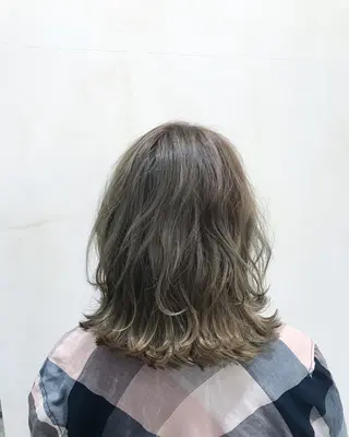 セミロング NICORA.   hair+eye所属・吉河 克則のヘアスタイル