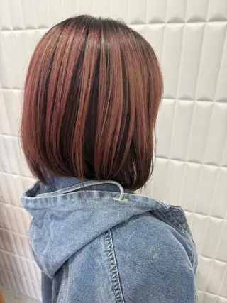 ミディアム 新宅 綾乃のヘアスタイル