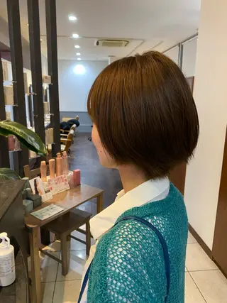 ショート レイヤー支持no.1 ☆笠原翔一のヘアスタイル