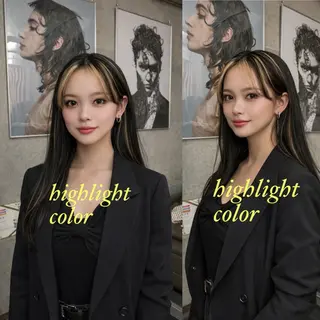 ロング カラー M.SLASH 辻 孝志のヘアスタイル