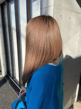 セミロング カラー SEPHILE所属・メンズ韓国ヘア👹 KAJIのヘアスタイル