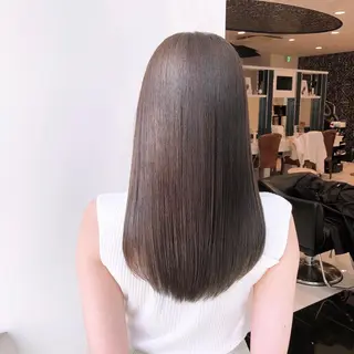 セミロング 髪質改善/艶カラー 前川南のヘアスタイル
