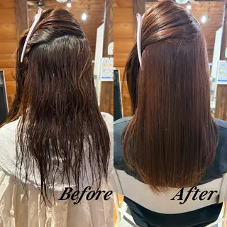 ロング パーマ 🐾及部 艶髪|艶 カラーショート|ボブのヘアスタイル