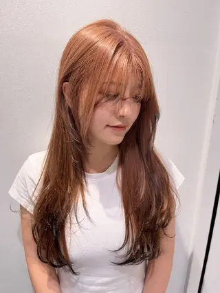 カラー ロング 💜艶髪カラー💜 🎶富川美希🎶のヘアスタイル