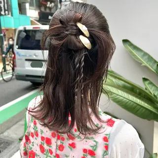 ミディアム ヘアアレンジ KIHO ｜Bond 三軒茶屋のヘアスタイル