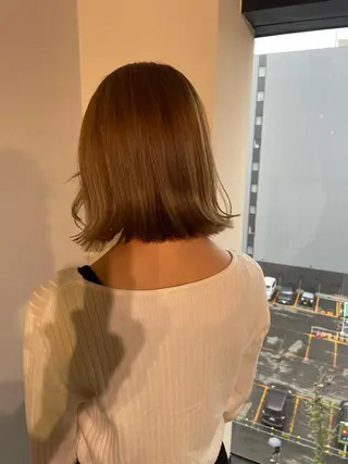 ミディアム La fith hair ray所属・メンズ/パーマ/ ブリーチ/KAITOのヘアスタイル