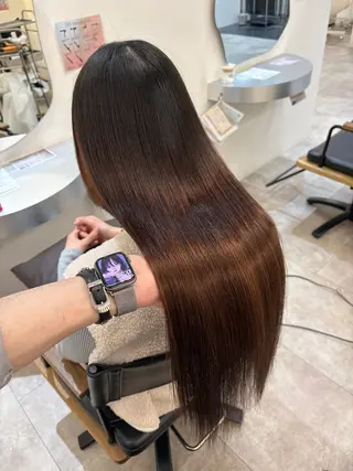 ミディアム 髪質改善×レイヤー 齊藤翔太のヘアスタイル