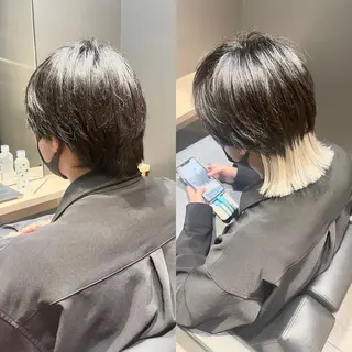 ショート カラー Le'a渋谷所属・インナーエクステ渋谷 🦋KAJIのヘアスタイル