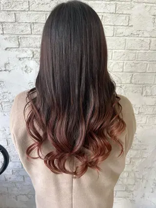 ロング カラー エクステ＆艶カラー 🎀YURINA🎀のヘアスタイル