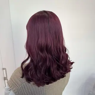 セミロング カラー 乾かすだけで美髪✨ 髪質改善専門/鈴木遼のヘアスタイル