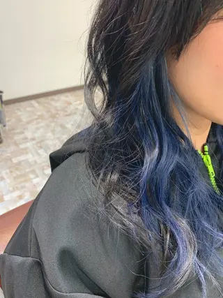 ロング カラー 神野 洸都のヘアスタイル