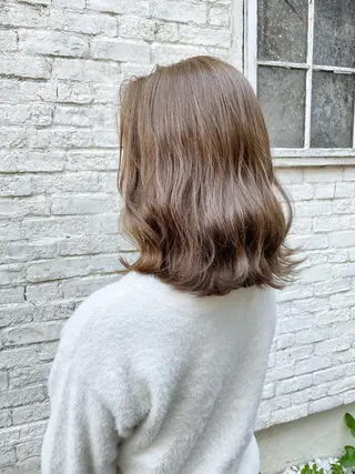 ミディアム SALOWIN新宿三丁目frente所属・髪質改善/艶カラー MISATOのヘアスタイル