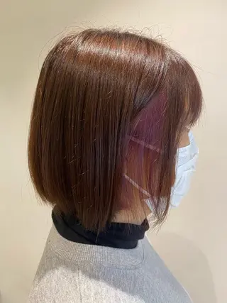 ショート カラー 艶髪🌿美髪 大塚礼乃【西荻窪】のヘアスタイル