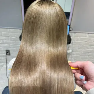 セミロング 髪質改善✨石塚 真梨奈のヘアスタイル