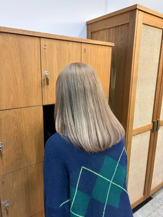ミディアム jr.stylist 小島千穂🎀のヘアスタイル