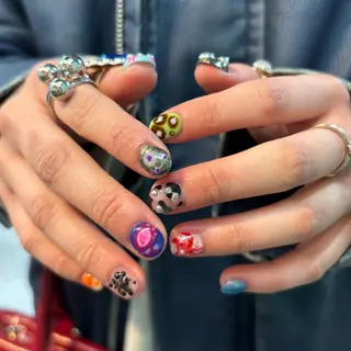 ネイル ニコネイル下北沢店所属・miyu ˚ ༘ ೀのネイルデザイン