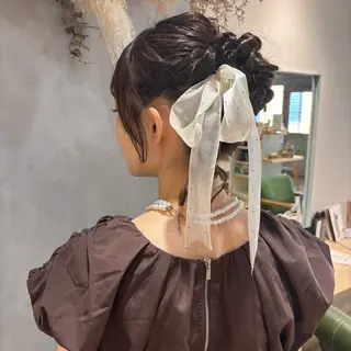 セミロング ヘアアレンジ MAI ROCCO3rdのヘアスタイル