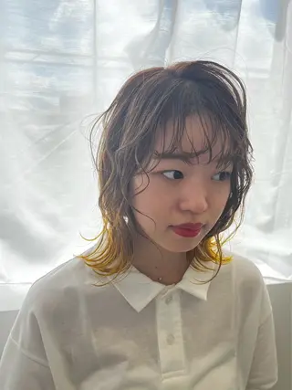 ショート AVANCE.西田辺所属・木本晴香/髪質改善 /艶カラー透明感のヘアスタイル