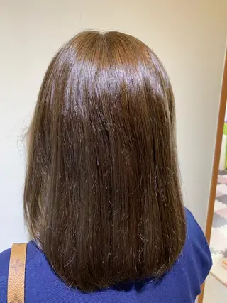 ミディアム カラー 高橋友里亜 /フリーランスのヘアスタイル