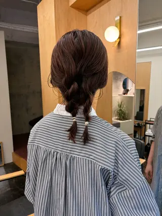 ミディアム 西山 紗耶香🪽 透明感カラー/ボブのヘアスタイル