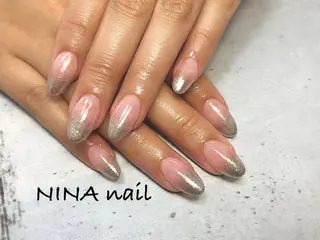 ロング ネイル NINA nailのネイルデザイン