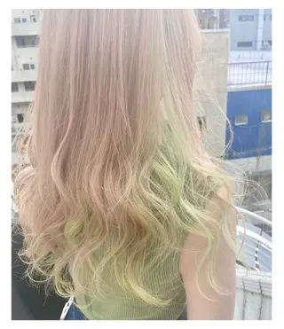 ロング カラー GARU-ガル-所属・TSUNO🦖 派手髪/オタク美容師のヘアスタイル