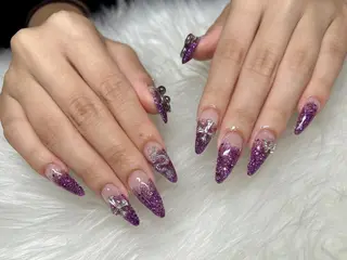 ミディアム ネイル 《LB》ラブリエ Nail&eyeのマツエク・マツパデザイン