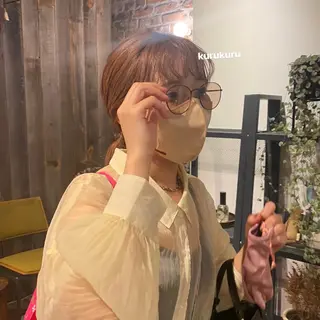 ミディアム ヘアアレンジ 暖色カラー/レイヤー 🌙 オノユリカのヘアスタイル