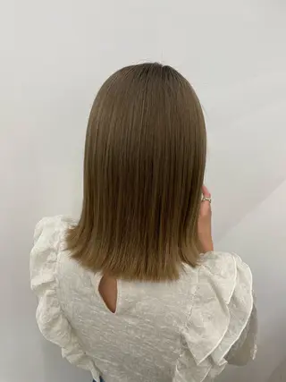 ミディアム レイヤー/透明感/ 髪質改善🩵NANAのヘアスタイル