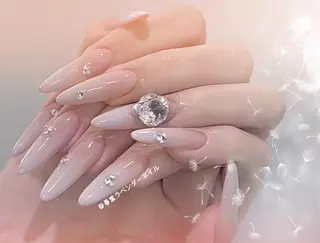 ネイル ラベンダー💖日暮里 ルル💖ネイルのネイルデザイン