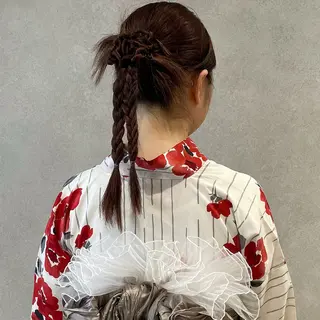 yumemiレイヤー ‎✴︎ 透明感カラーのヘアスタイル