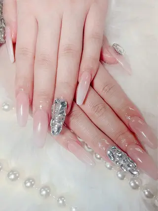 セミロング Hanaai Salon新宿店のネイルデザイン