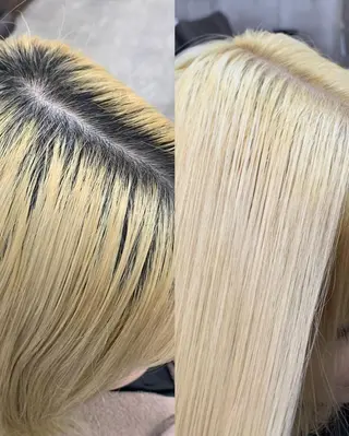 ミディアム カラー hair salon mementoのヘアスタイル