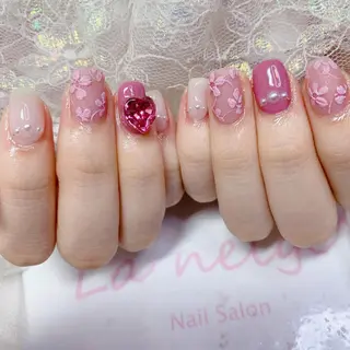 ネイル La neige* yuki 🥯🍑のネイルデザイン