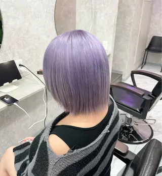 ショート 🦋ハイトーン🦋 石山 希理🦋のヘアスタイル