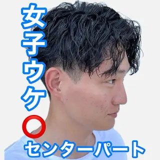 ショート パーマ メンズ men’s salon NOA solte. 【メンズサロン ノアソルテ】所属・メンズパーマ職人 加藤 弘貴のヘアスタイル