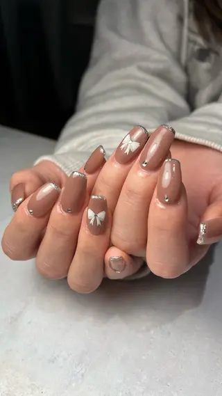 ネイル 🤎Two ERI🤎のネイルデザイン