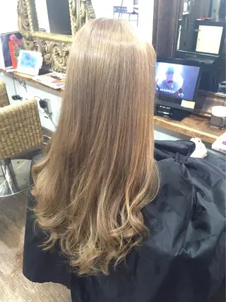 ロング カラー LA KING GINZA TOKYO所属・🧡ショートの達人 🧡SHOのヘアスタイル