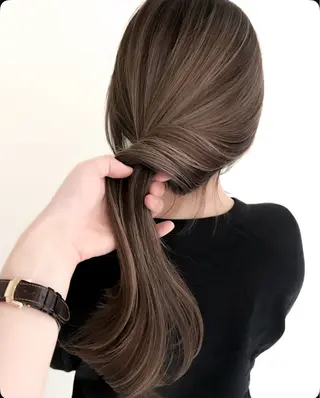 ロング カラー ✨ハイライトの達人 ボブ/ショート/雪下のヘアスタイル