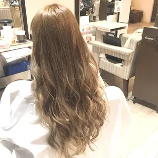 ロング カラー Dolce　梅田所属・城領 直輝のヘアスタイル