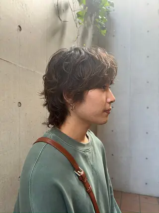 パーマ メンズ 似合わせカット /パーマ岡本淳平のヘアスタイル