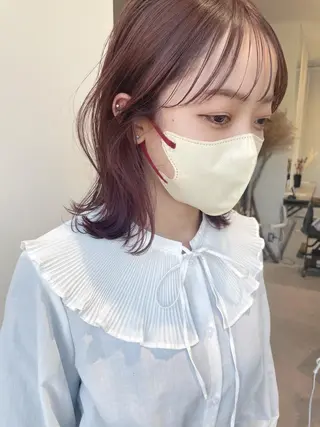 ミディアム カラー ill.所属・ill［イル］大須 kojimaのヘアスタイル